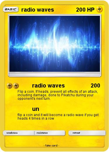 Pokemon radio waves