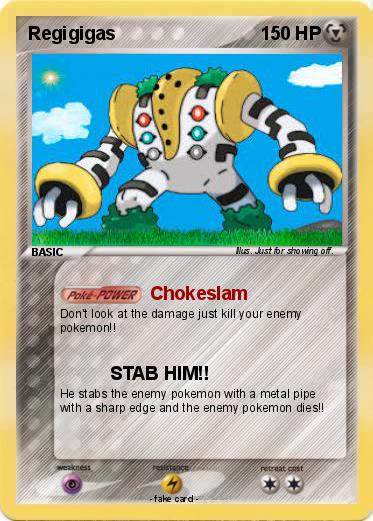 Pokemon Regigigas