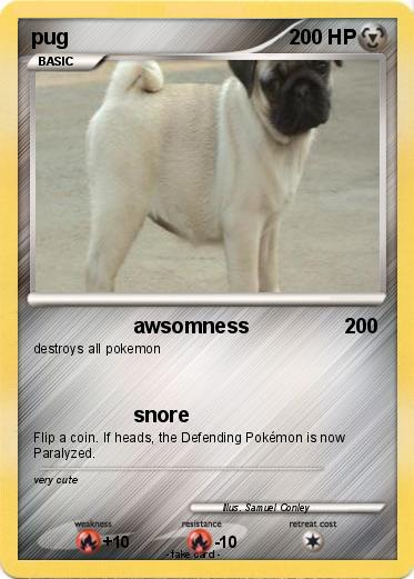 Pokemon pug