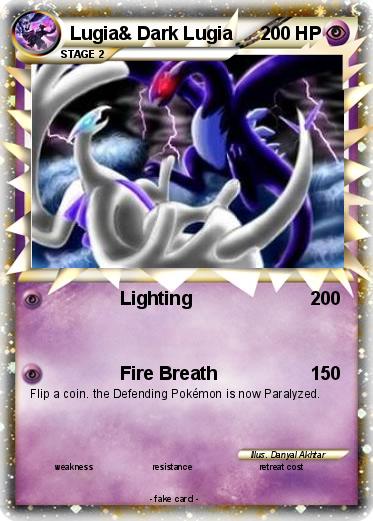 Pokemon Lugia& Dark Lugia