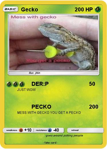 Pokemon Gecko