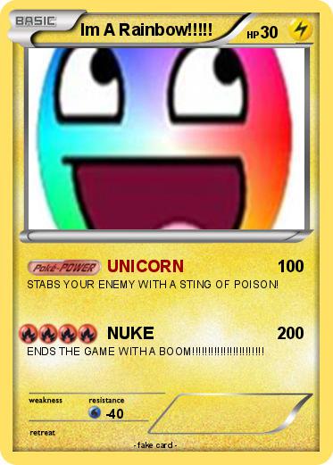 Pokemon Im A Rainbow!!!!!