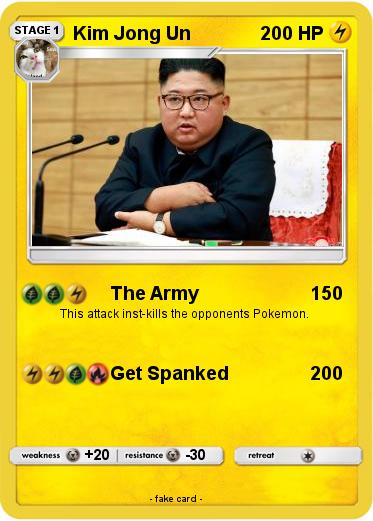 Pokemon Kim Jong Un