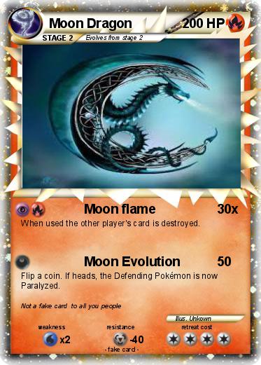 Pokemon Moon Dragon