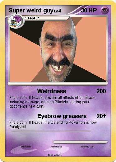 Pokemon Super weird guy