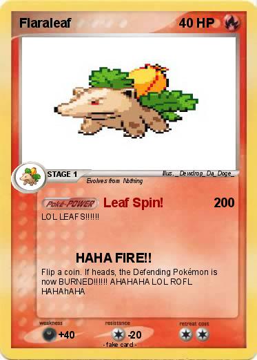 Pokemon Flaraleaf