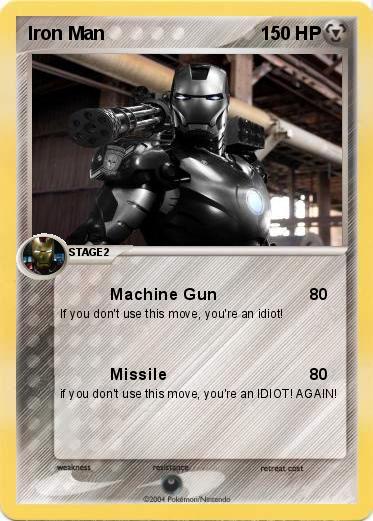 Pokemon Iron Man