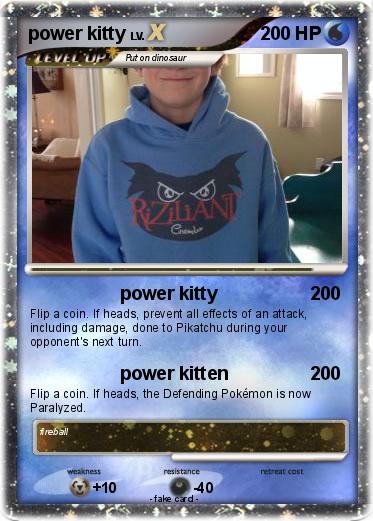 Pokemon power kitty