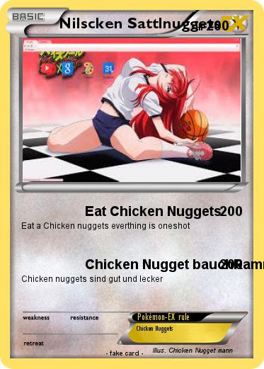 Pokemon Nilscken Sattlnuggets