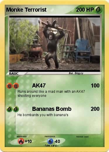 Pokemon Monke Terrorist