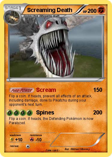 Pokemon Screaming Death
