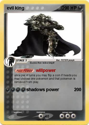 Pokemon evil king