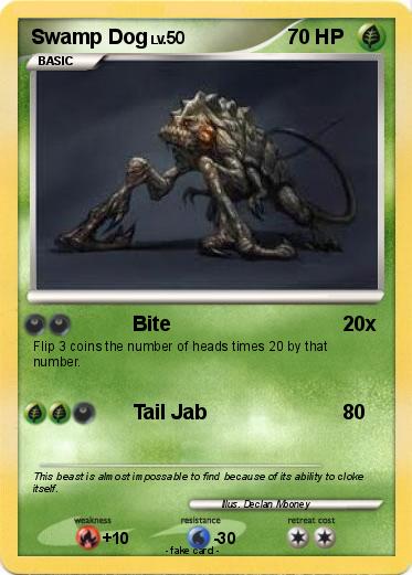 Pokemon Swamp Dog
