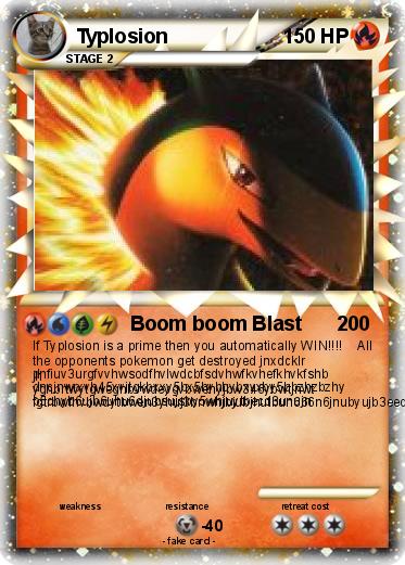 Pokemon Typlosion