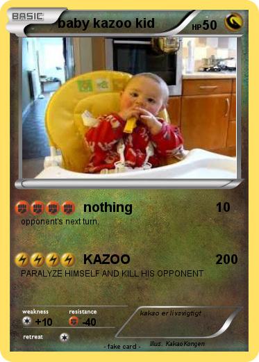 Pokemon baby kazoo kid