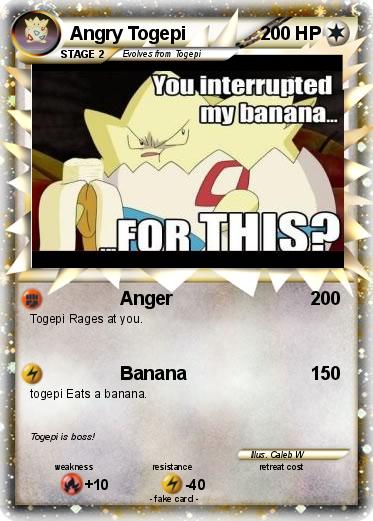 Pokemon Angry Togepi