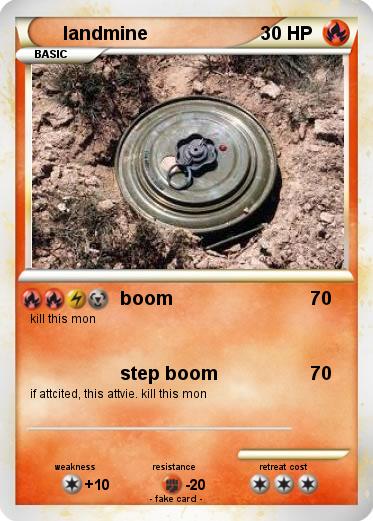 Pokemon landmine
