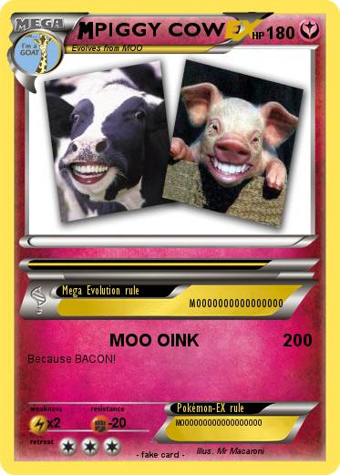 Pokemon PIGGY COW