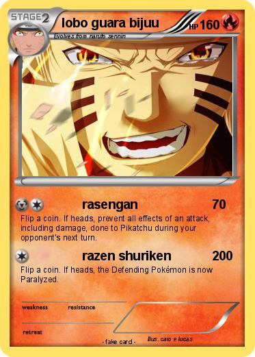 Pokemon lobo guara bijuu