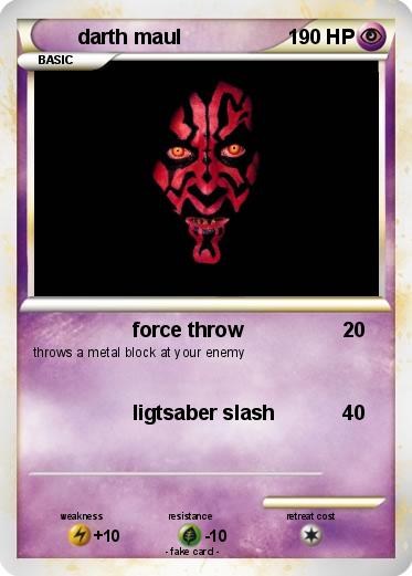 Pokemon darth maul
