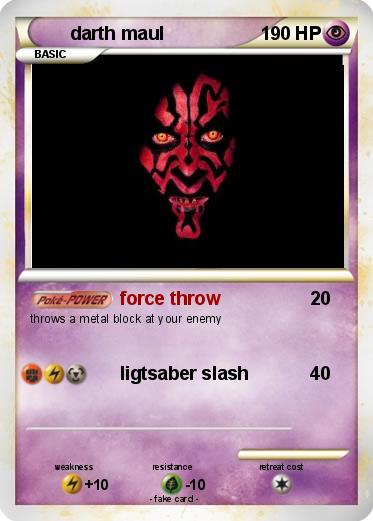 Pokemon darth maul
