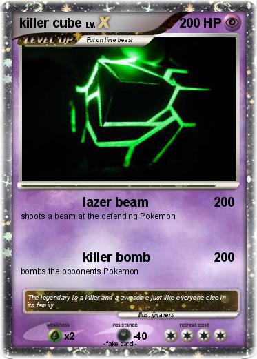 Pokemon killer cube