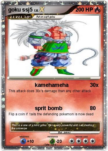 Pokemon goku ssj5