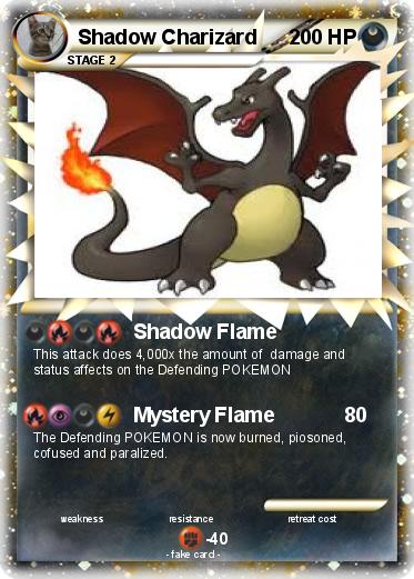 Pokemon Shadow Charizard