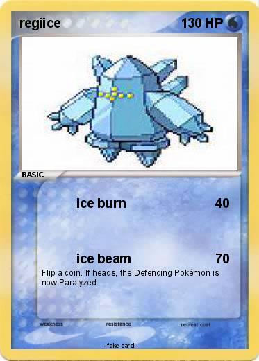 Pokemon regiice