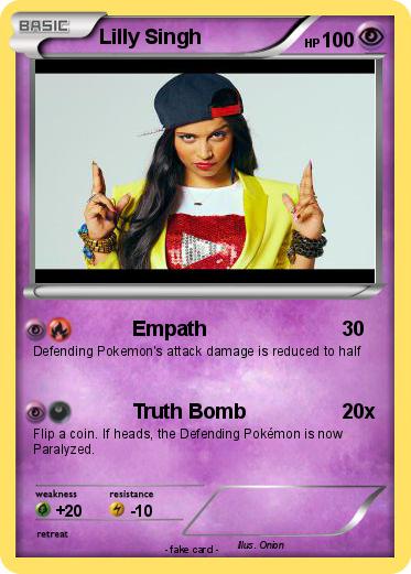 Pokemon Lilly Singh