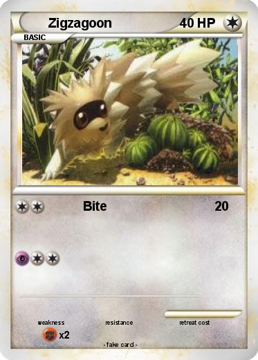 Pokemon Zigzagoon