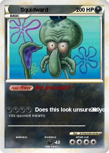Pokemon Squidward