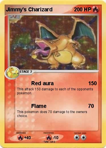 Pokemon Jimmy’s Charizard