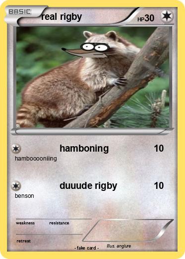 Pokemon real rigby