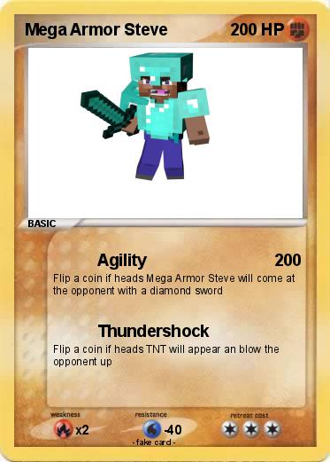 Pokemon Mega Armor Steve