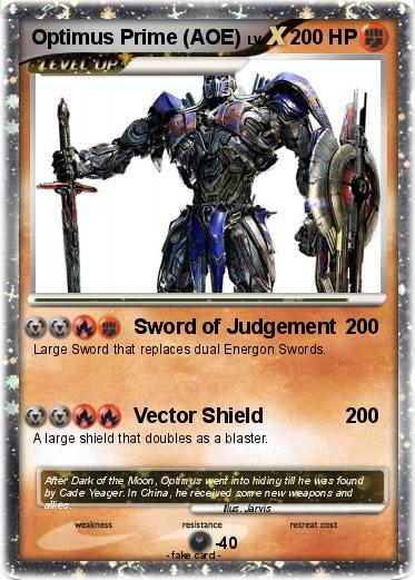 Pokemon Optimus Prime (AOE)