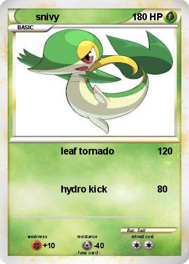 Pokemon snivy