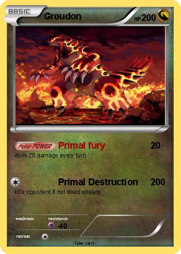 Pokemon Groudon