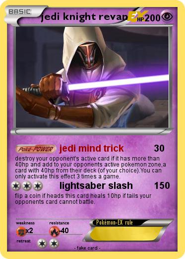 Pokemon jedi knight revan