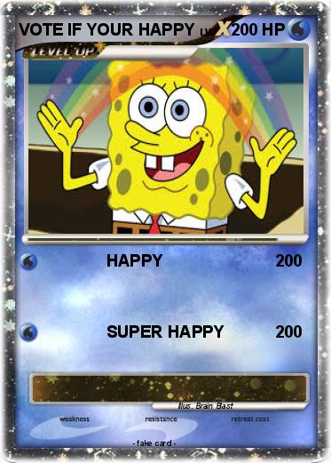 Pokemon VOTE IF YOUR HAPPY