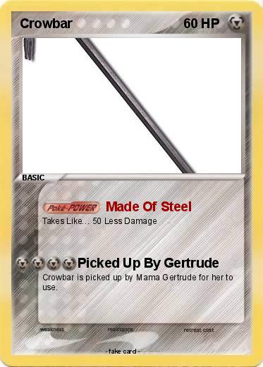 Pokemon Crowbar