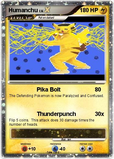 Pokemon Humanchu