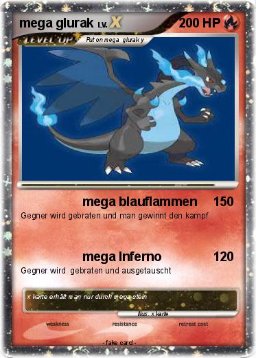 Pokemon mega glurak