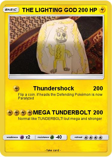 Pokemon THE LIGHTING GOD