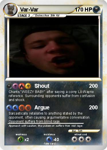 Pokemon Var-Var