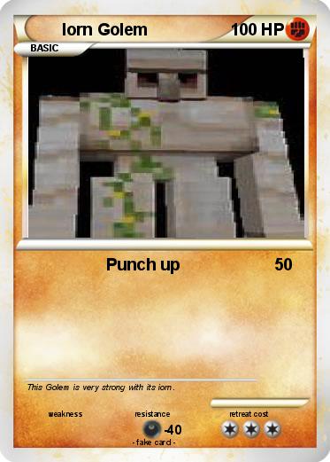 Pokemon Iorn Golem