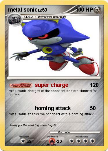 Pokemon metal sonic