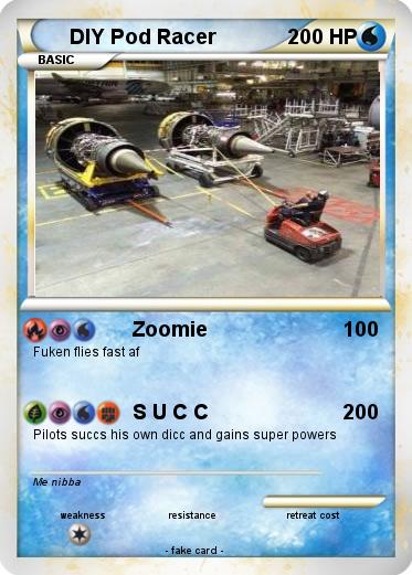 Pokemon DIY Pod Racer