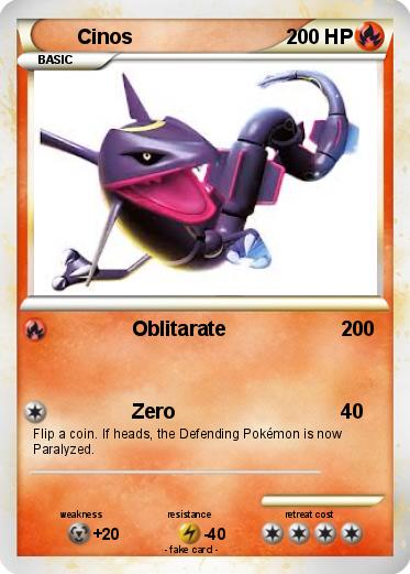 Pokemon Cinos