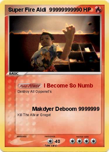 Pokemon Super Fire Aldi  999999999